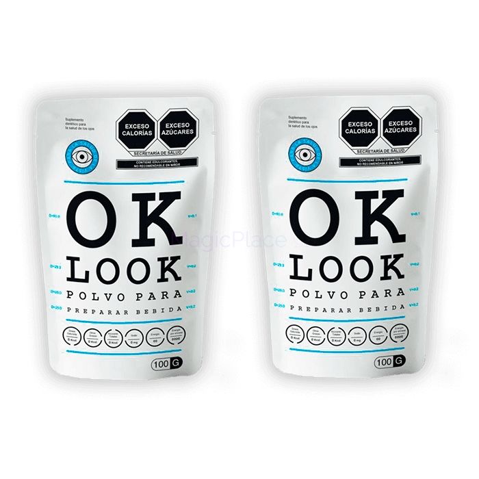 ⪦ Ok Look powder producto para la salud ocular ⪧