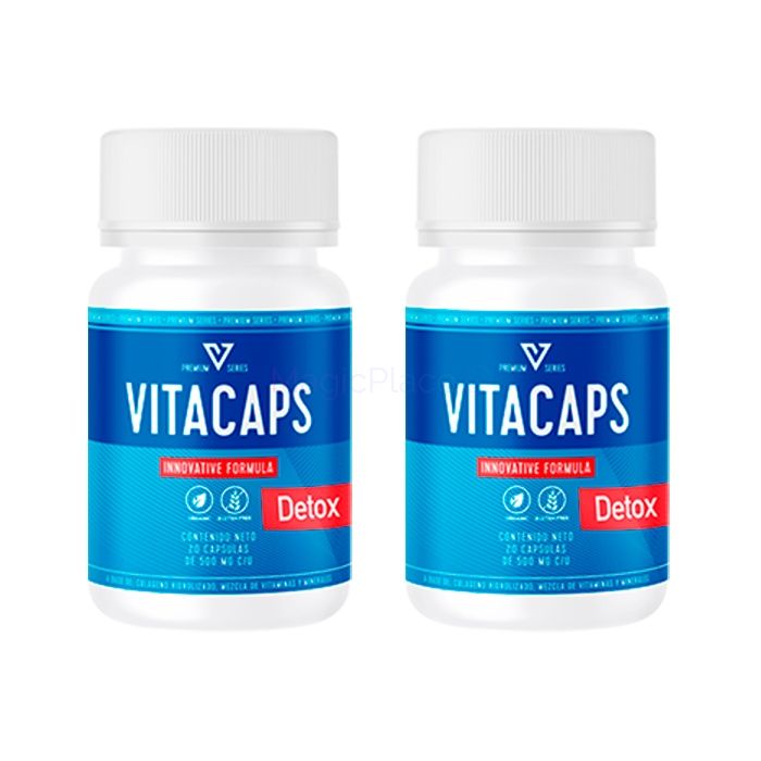 ⪦ Vitacaps Detox remedio para la infección parasitaria del cuerpo ⪧