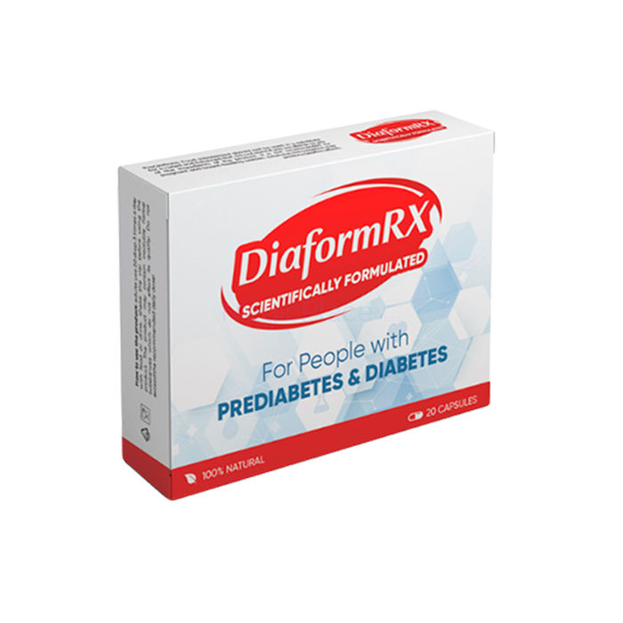 ⪦ DiaformRX caps means for normalizing sugar levels ⪧